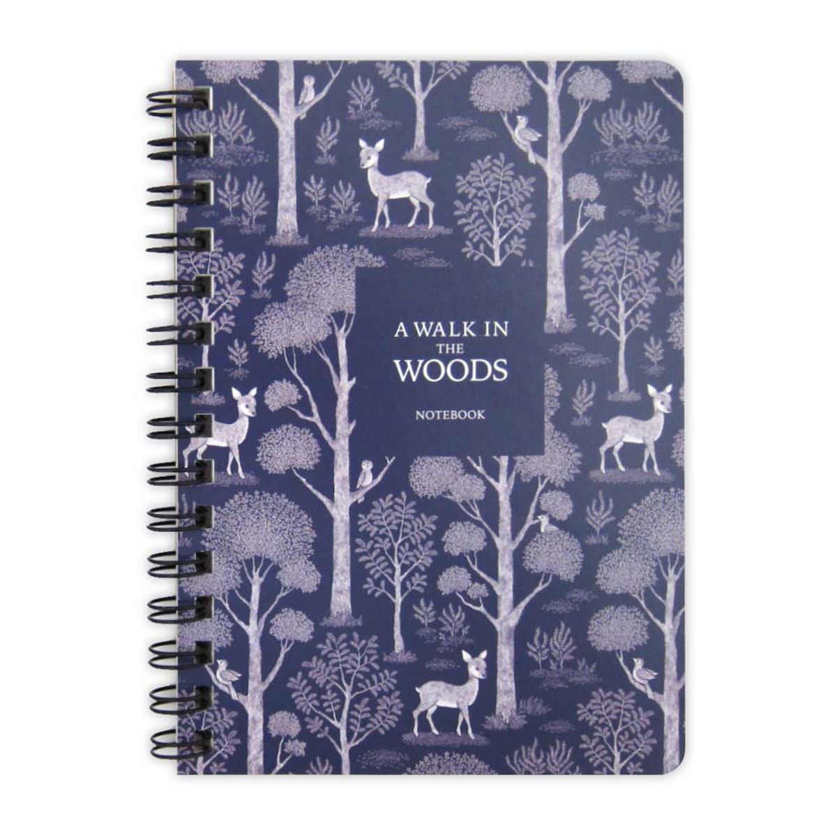 A6 ツインリングノート B罫 森の散歩 50枚 352105