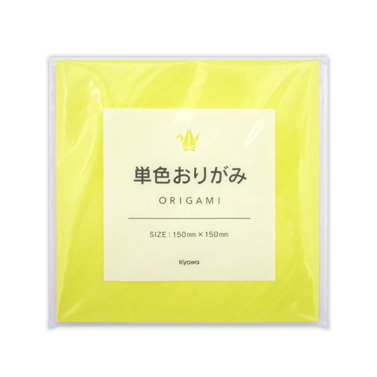 折り紙 単色おりがみ きいろ 70枚 352286