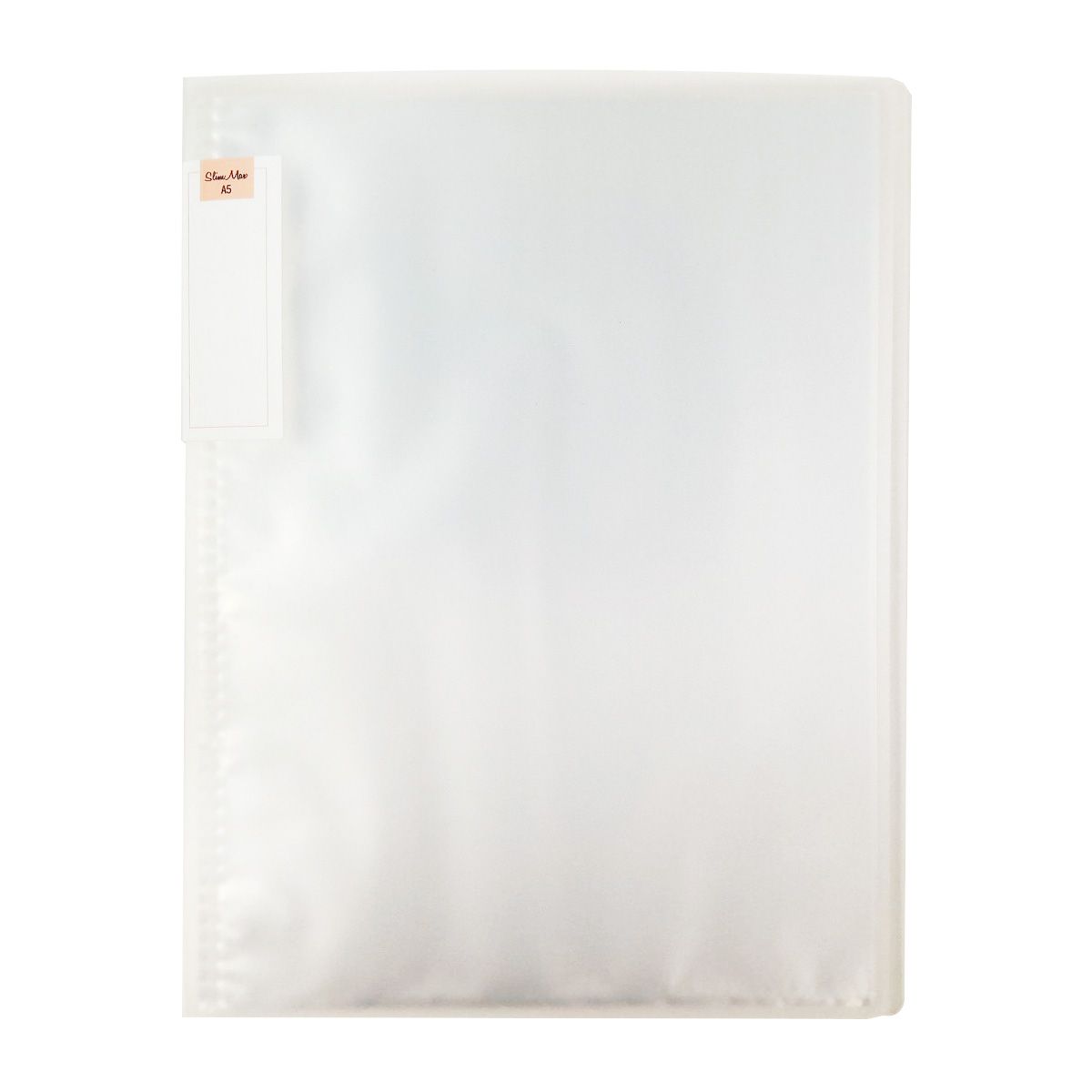 書類ファイル ポケットファイル クリアファイル スリムマックス A5 20P クリアー 352346