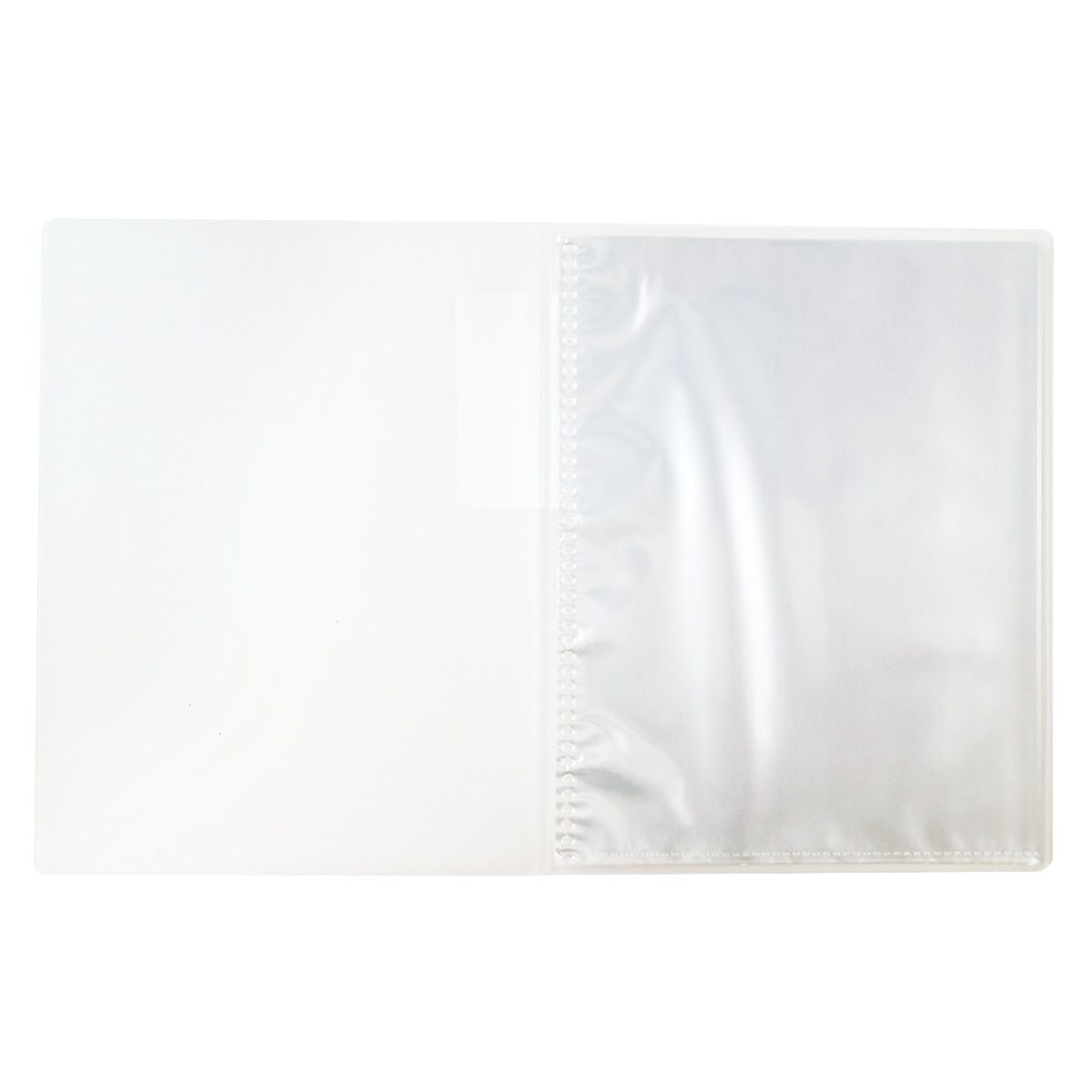 書類ファイル ポケットファイル クリアファイル スリムマックス B6 20P クリアー 352349