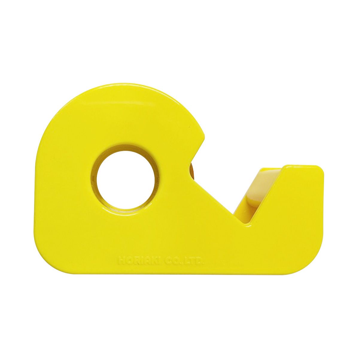 セロハンテープ カッター付 15mm×8m イエロー 352353