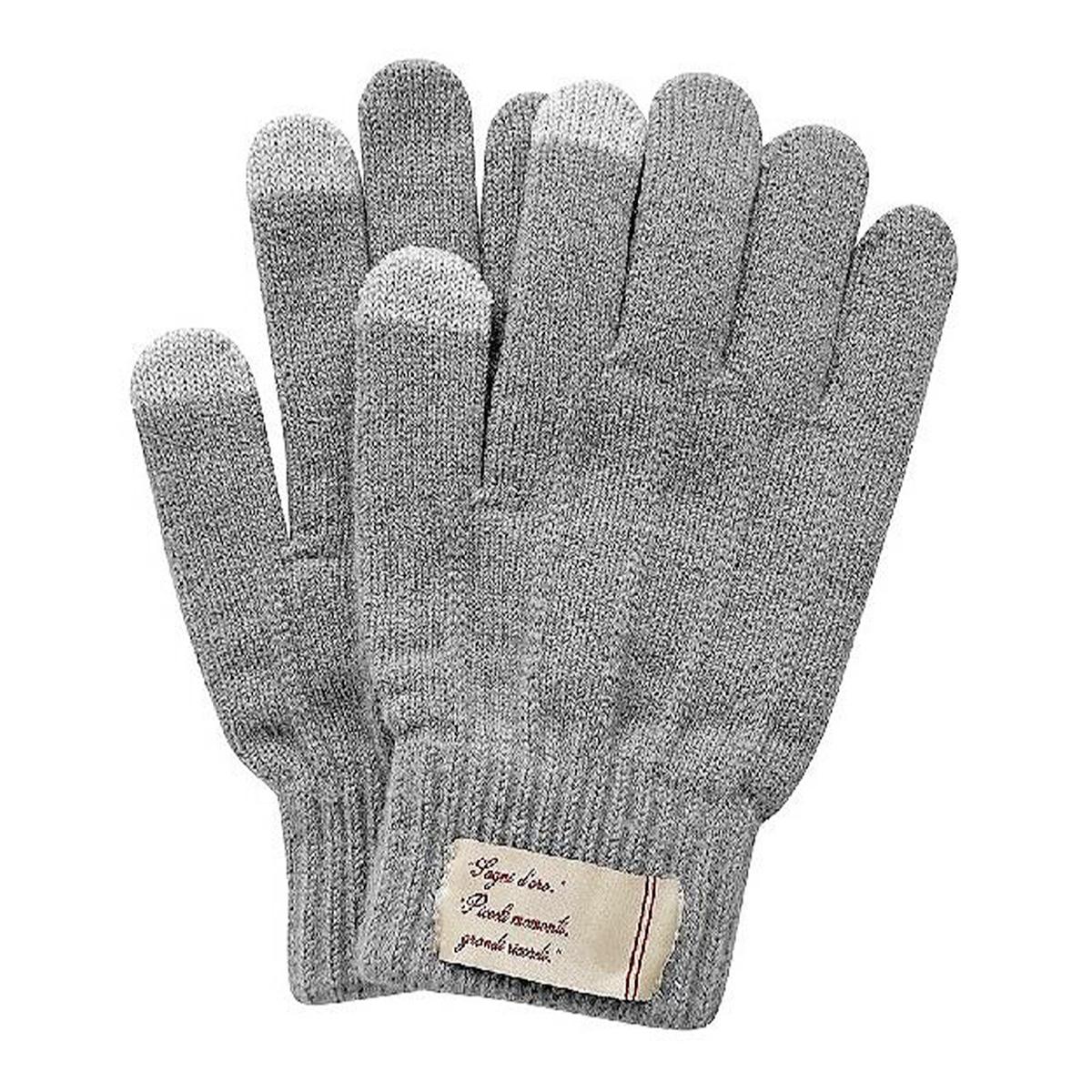 スマホタッチ裏起毛手袋 352399