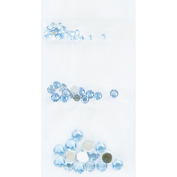 【OUTLET】グリッターストーン アクアブルー 353273