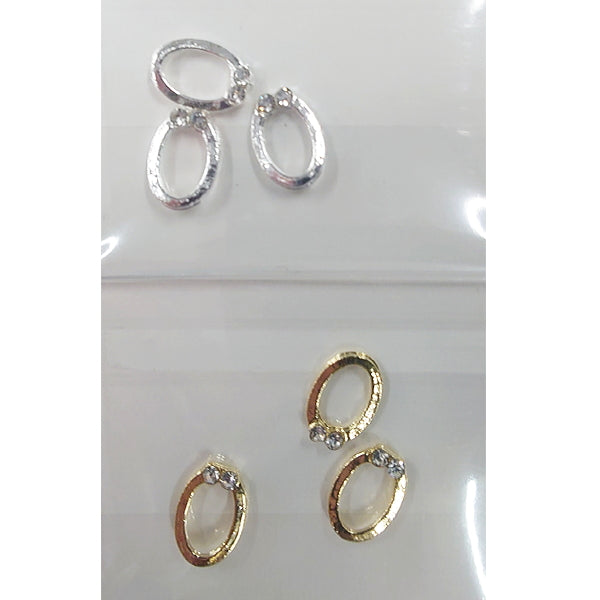 【OUTLET】ネイルパーツ C02 オーバルフレーム 353291