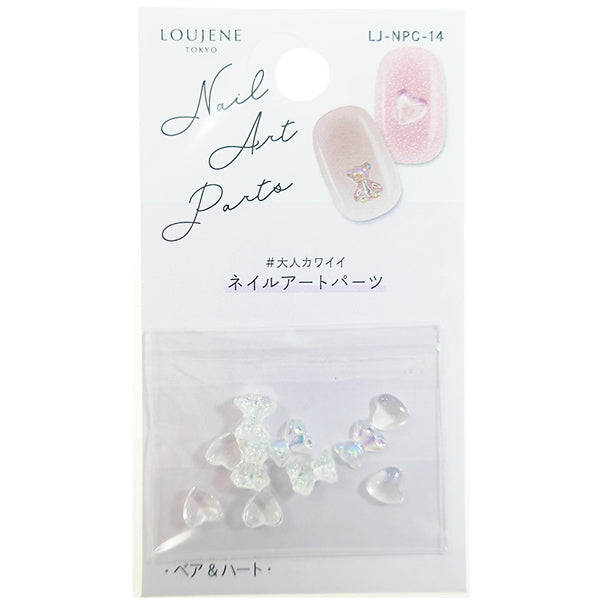 ネイルパーツ C14 ベア&ハート 353303
