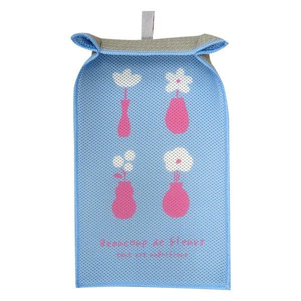 【OUTLET】水切りマット 水切りシート 北欧 花柄 スリム キッチン 食器乾燥 吸水マット 吸水シート ドライマット 吊り下げ可 36×20cm 353620