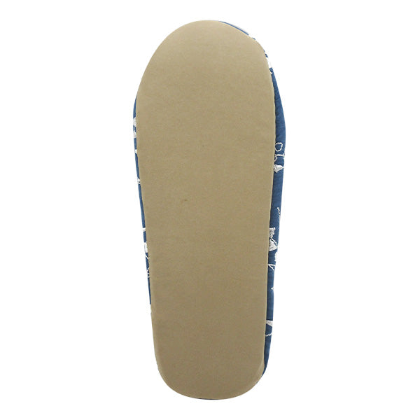 【OUTLET】バブーシュ スリッパ ルームシューズ モロッコ風 室内 来客用 すずらん柄 イエロー 24.5cm RK1460/50 353640