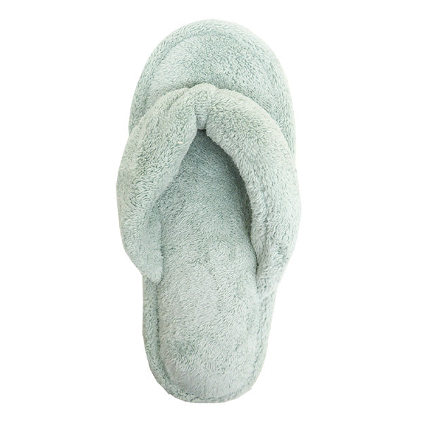 【OUTLET】ルームシューズ トングスリッパ 室内 ルームサンダル おしゃれ ナチュラル グリーン レディース 23?24.5cm GRK1465/70 353645