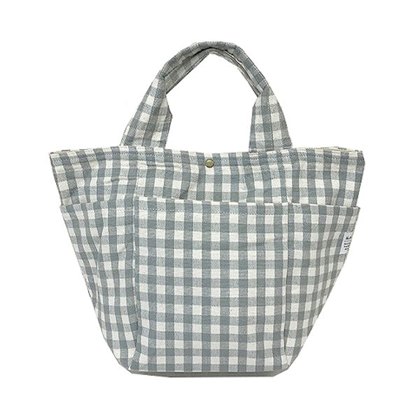【OUTLET】トートバッグ ランチトート レジャーバッグ ランチバッグ お弁当バッグ 折りたたみ グレー 353665