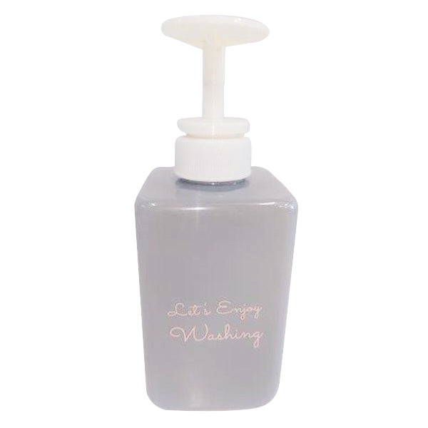 【在庫限り】ディスペンサー 詰め替えボトル ソープ 詰替容器プッシュディスペンサー グレー 353676