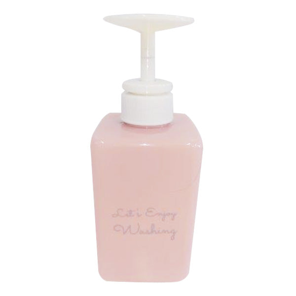 【クーポンで半額】ディスペンサー 詰め替えボトル ソープ 詰替容器プッシュディスペンサー ピンク 353677