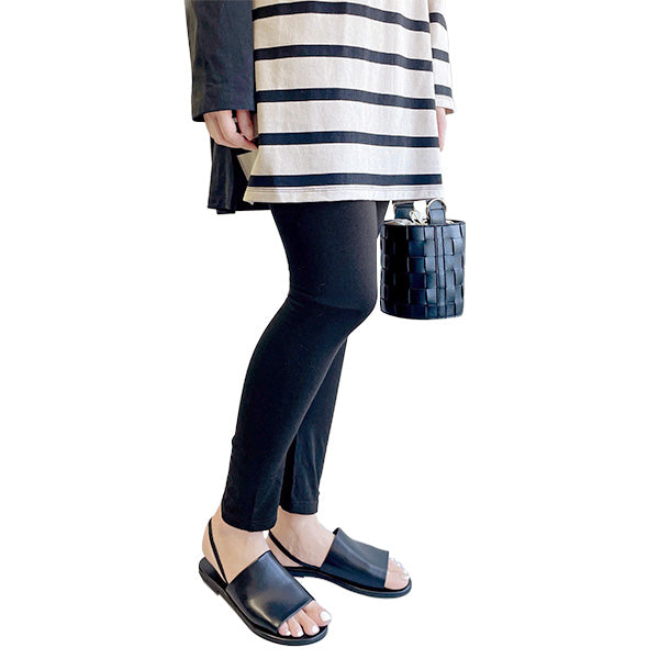 【OUTLET】レギンス 10分丈 夏用 サマーレギンス レディース 女性 婦人用 ひんやり なめらか肌触り ベージュ ナメラカタッチレギンス/GSX9405-04 353810