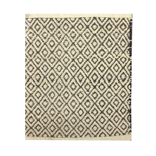 【OUTLET】玄関マット バスマット フロアマット 0PEXコットンフロアマット/GMT8520/07 45×65×0.7cm 黒 353824