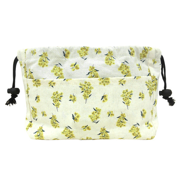 【OUTLET】巾着袋 バッグインバッグ 北欧 小物入れ コスメポーチ 化粧ポーチ ノルディック柄 23×7×16cm RK1472/03 353847