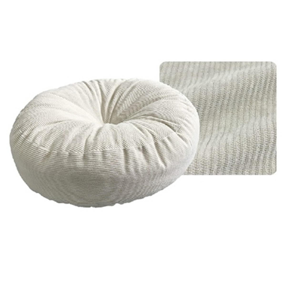 【在庫限り】コーデュロイラウンドクッション 354980