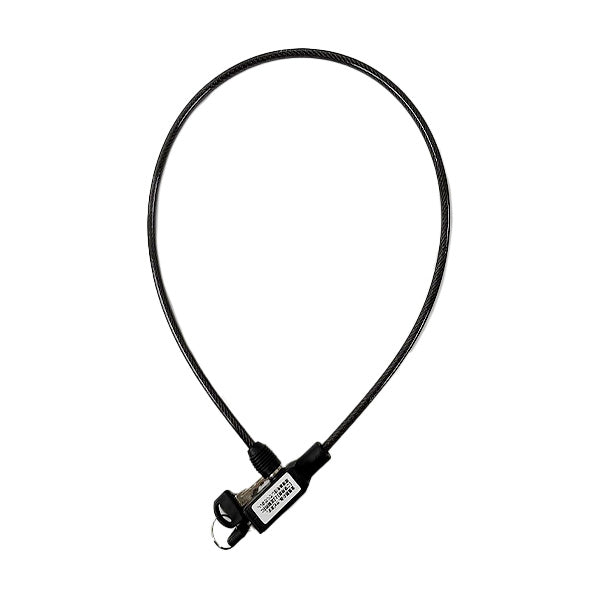 鍵 ロックキー ワイヤーロック ケーブルロック 自転車 チェーンロック 鍵式 キー 盗難防止 ストレートタイプ 70cm 355311