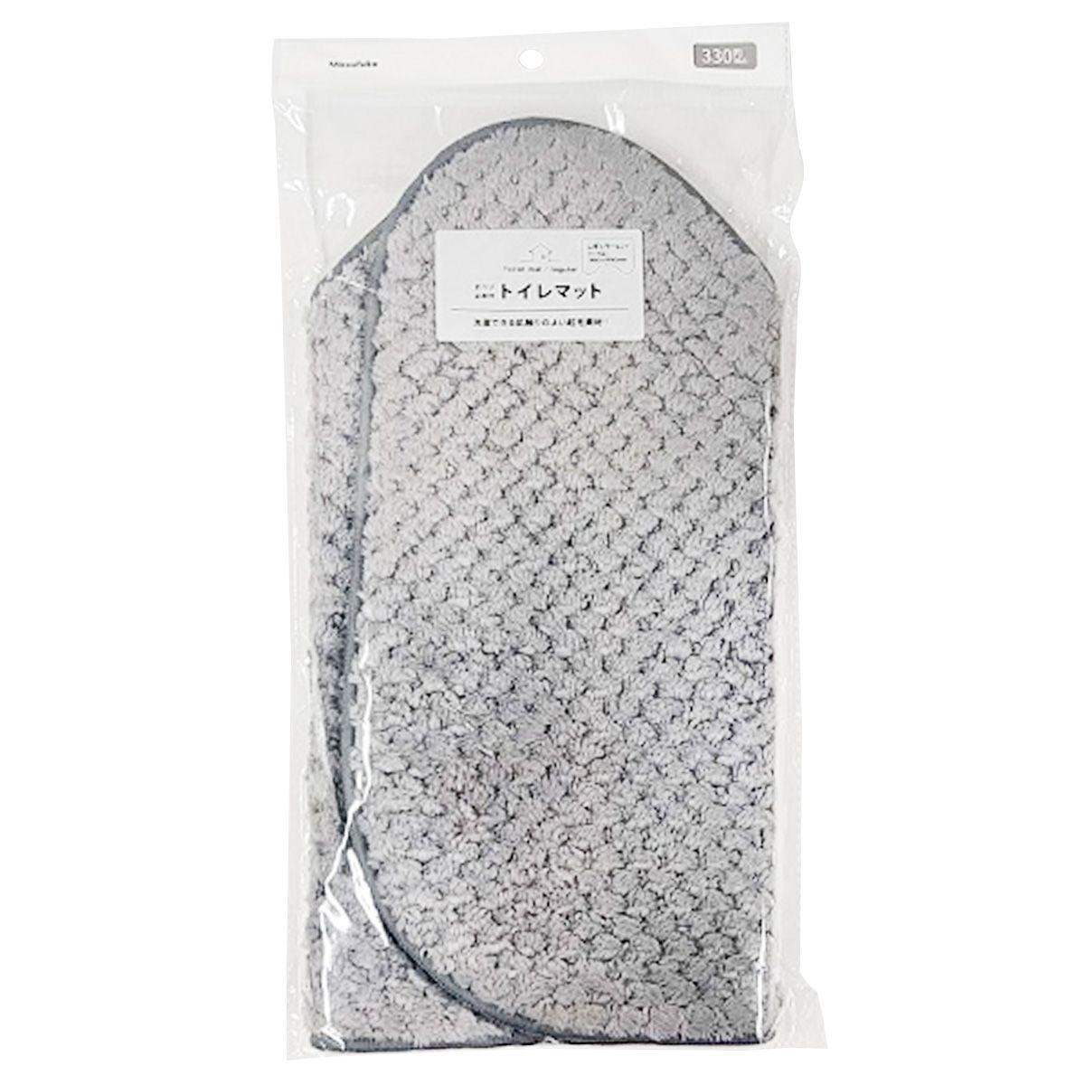 トイレマット トイレカーペット すべり止め付トイレマットレギュラータイプ 1枚入 35×50cm 355444