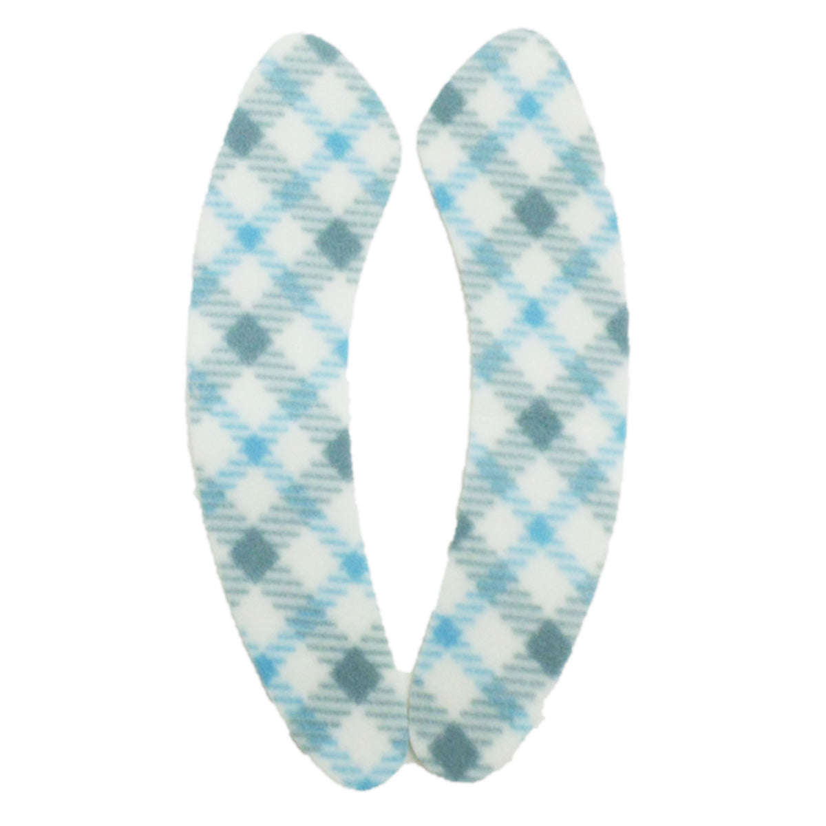 便座シート 起毛タイプチェック柄 355494