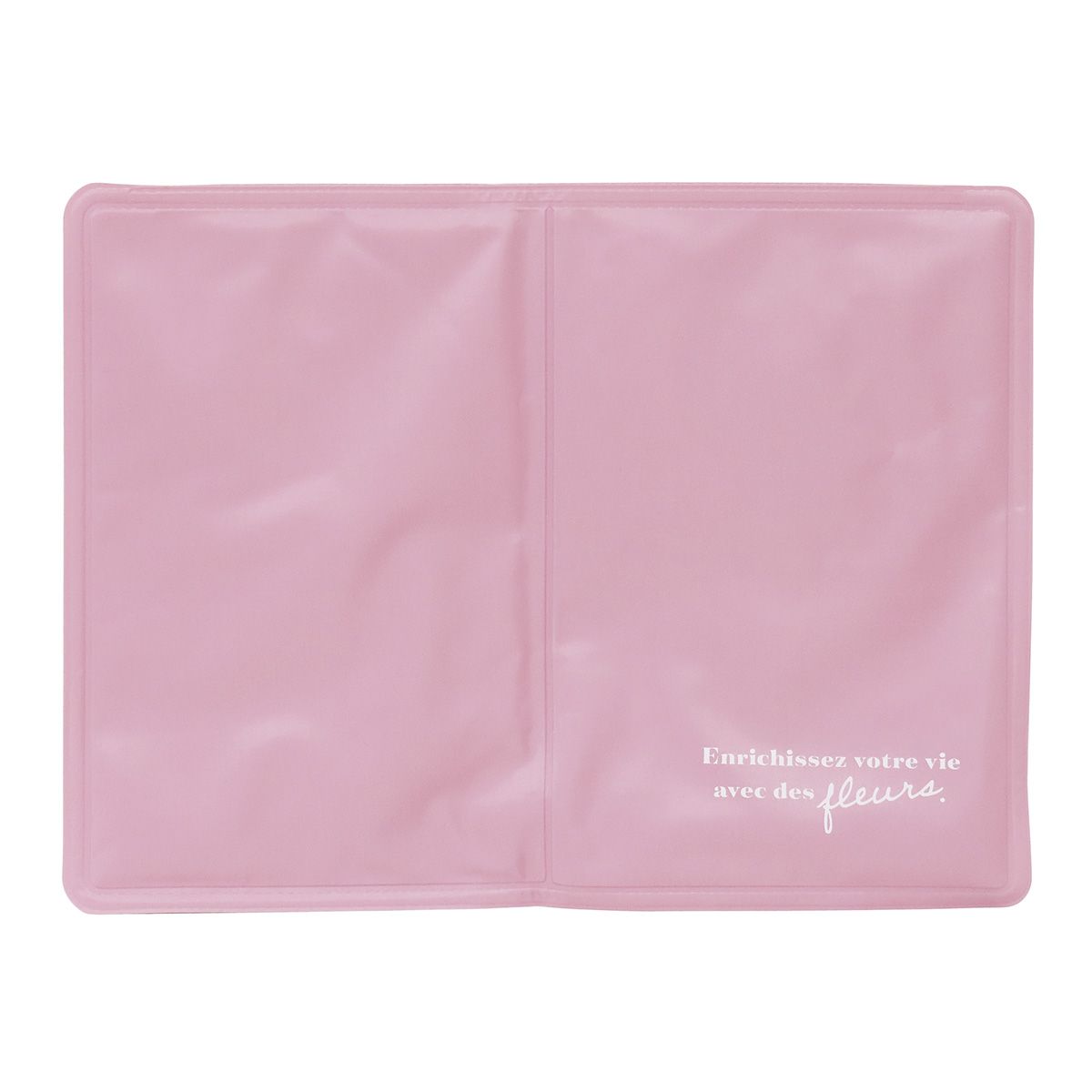 ひんやりジェルマット 冷感クッションマット 手描きフレンチ柄 約横40×縦30cm 355555