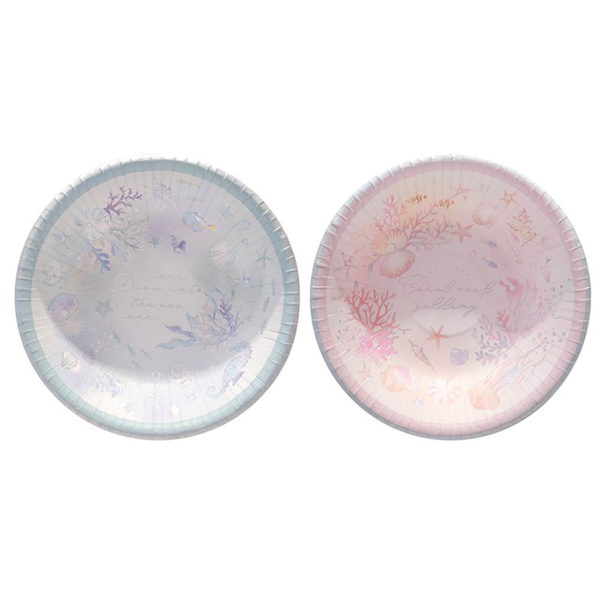 【OUTLET】深皿 紙ボウル ペーパーボウル 4P Sea World 355562