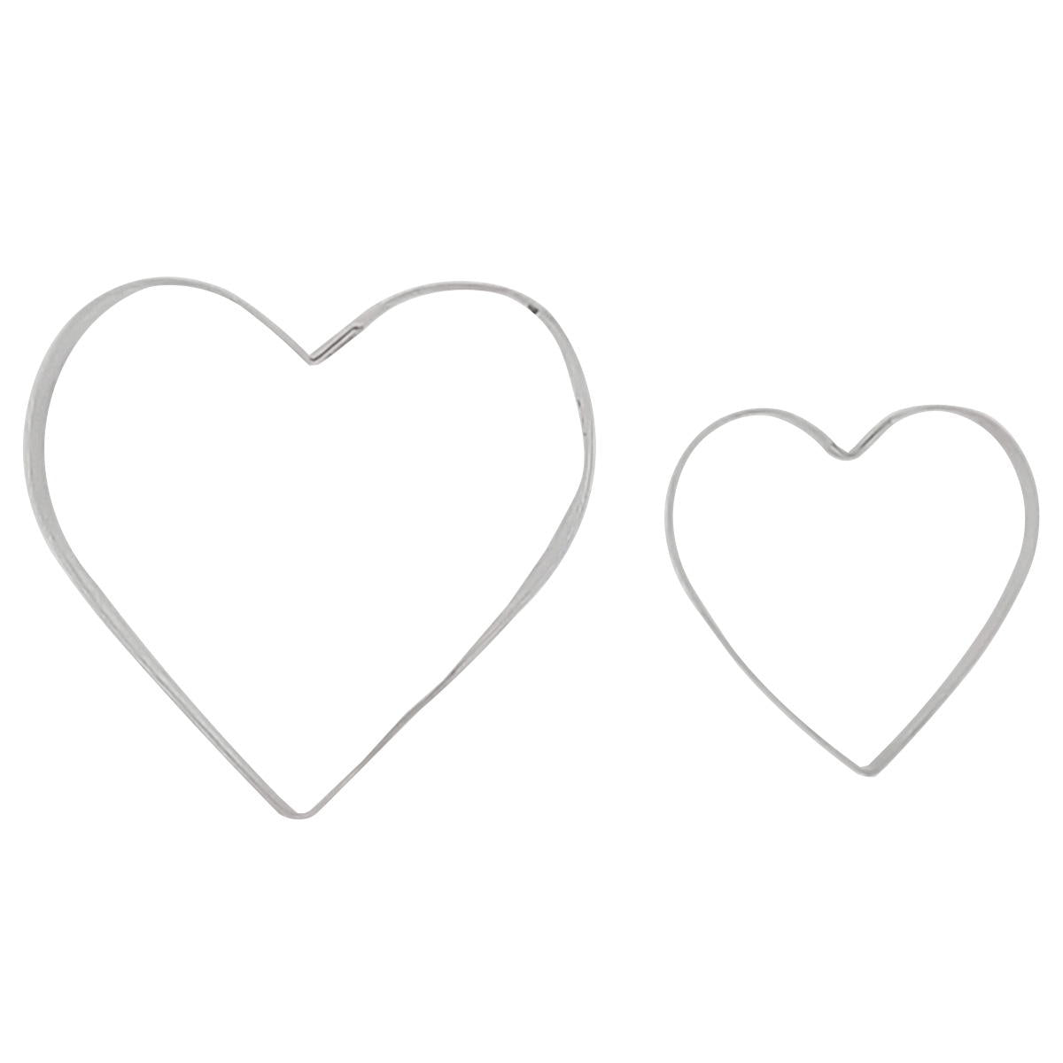 クッキー抜き型セット ハート 大・小 355635