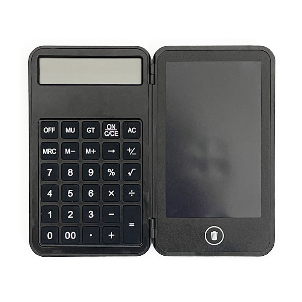 デジタルメモ 電子メモ帳パッド 4.4インチ メモボード 電卓付 電子メモ帳 伝言 お絵かき 355769