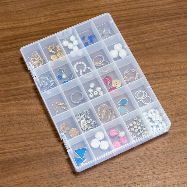 立てて置ける収納ケース クリアケース 仕切り25 212×150×27mm 355826