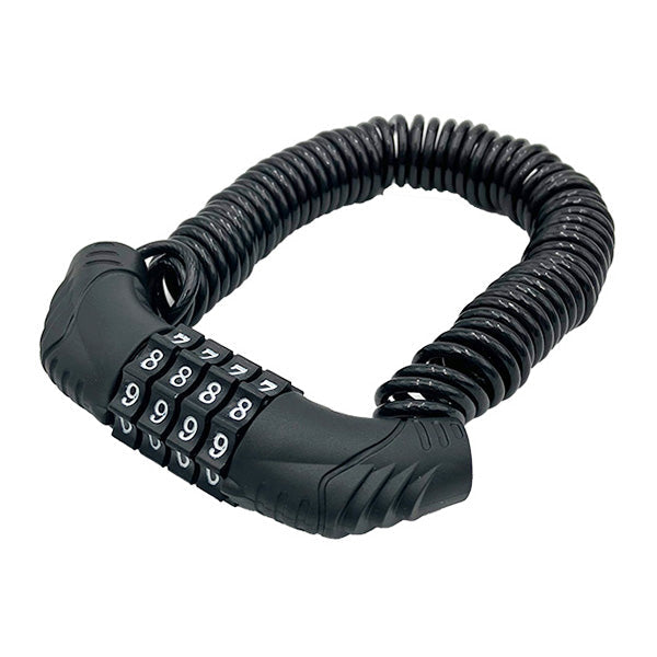 【OUTLET】鍵 ロックキー ワイヤーロック ケーブルロック 自転車 チェーンロック ダイヤル式 自転車 盗難予防 355845