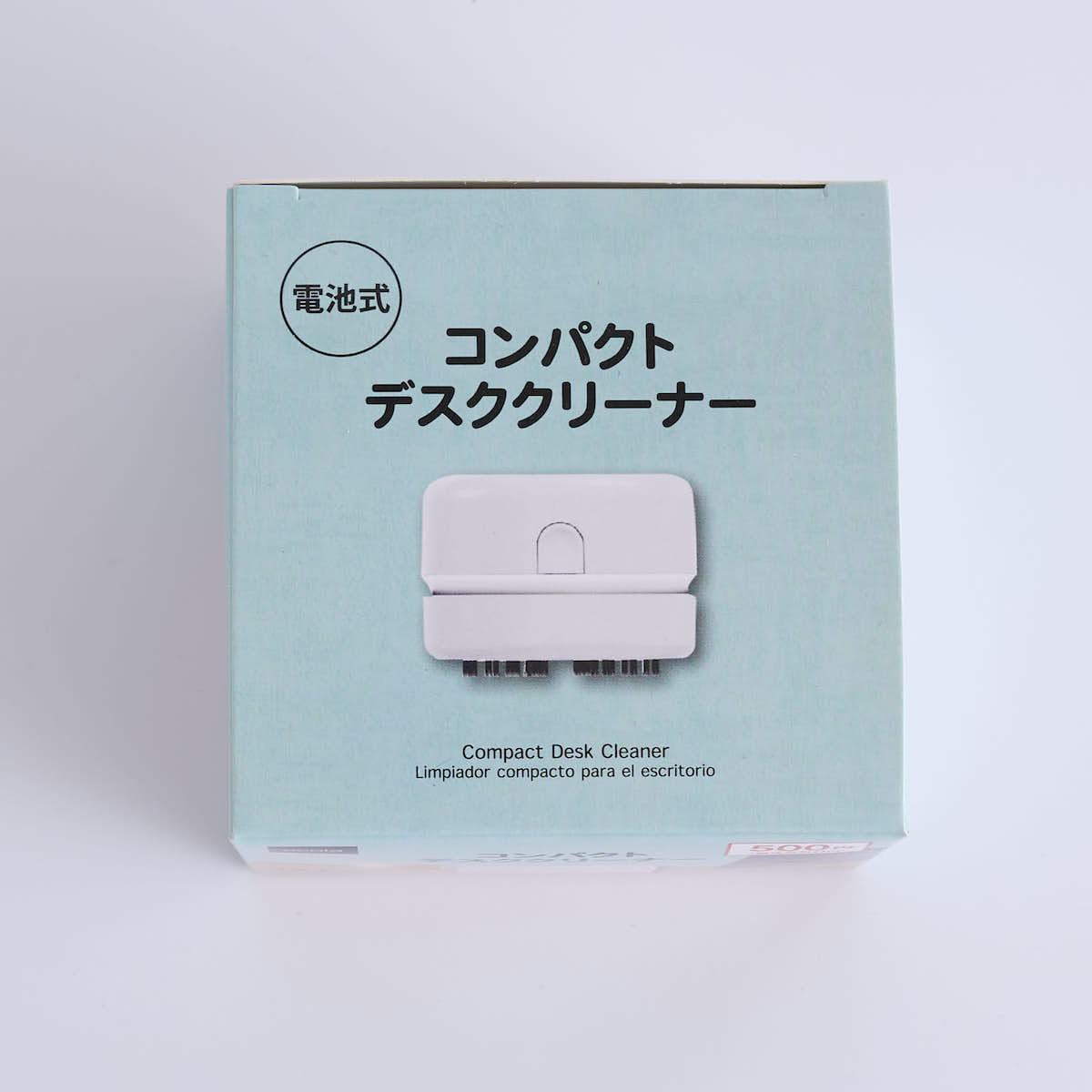 卓上クリーナー 卓上掃除機 コンパクトデスククリーナー ミニクリーナー コードレス ホワイト 355875