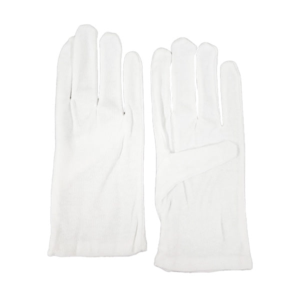 ドライブ手袋 日除けグローブ マチなし M サイズ 白手袋 ホワイト 約22cm 355878