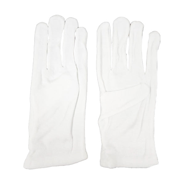 ドライブ手袋 日除けグローブ マチなし L サイズ 白手袋 ホワイト 約23cm 355879