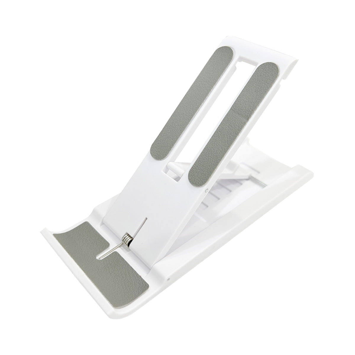 スマホホルダー コンパクトスマホスタンド 白 355899