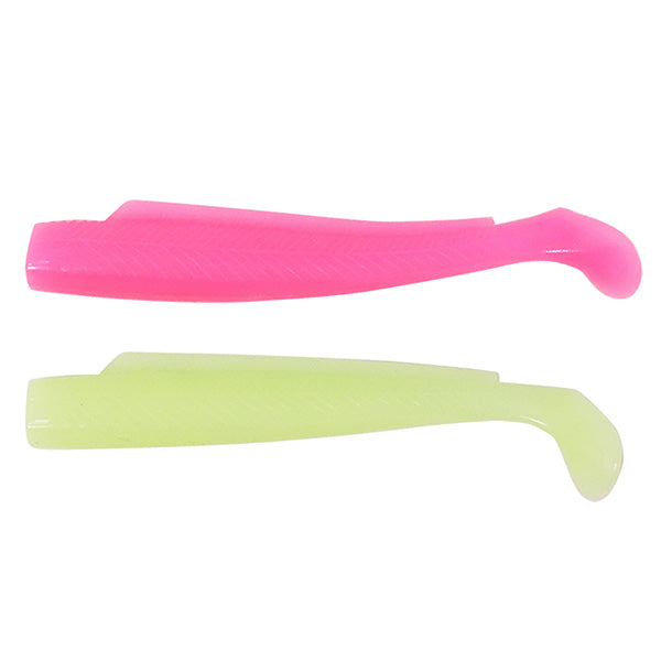 釣具 トラップ タチウオ用ワームグロー 2個 355927