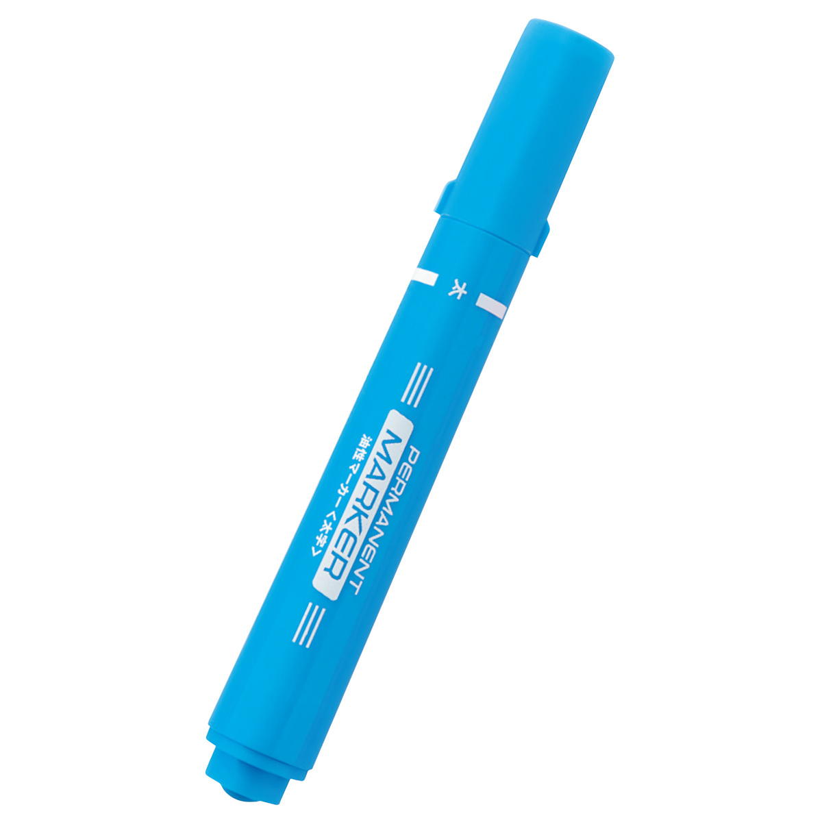 油性ペン カラーペン 油性カラーマーカー太2P ライトピンク ライトブルー 356109