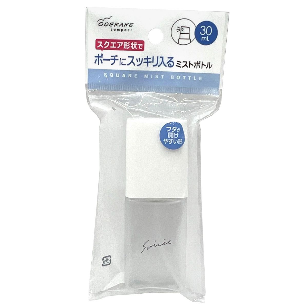 トラベルミストボトル スクエア 30mL 356136
