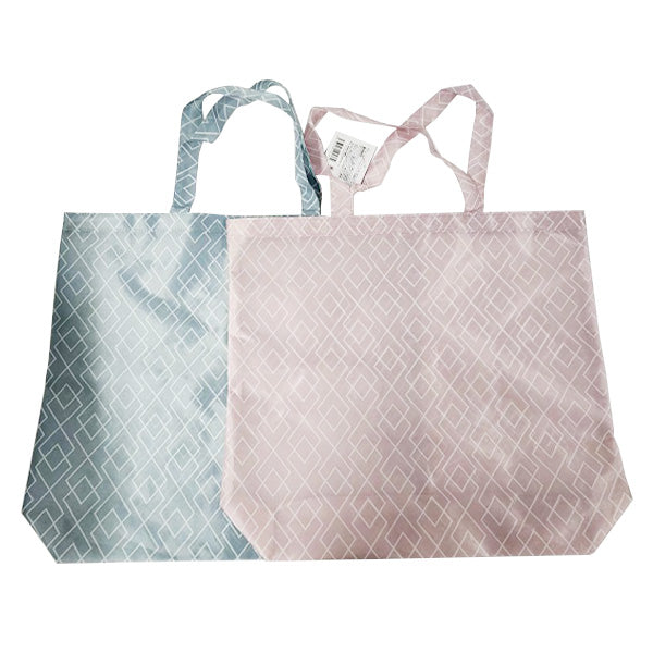 エコバッグ コンパクト マチ付き ダイヤ柄 LL サイズヨコ H40×W46.5×D11cm 買い物バッグ ショッピングバッグ 356222