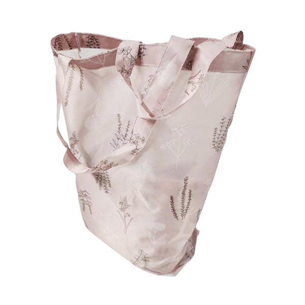 エコバッグ コンパクト マチ付き ボタニカル柄 L サイズタテ H40×W35×D12cm 買い物バッグ ショッピングバッグ 356224