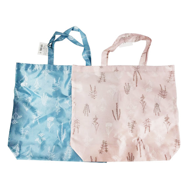 エコバッグ コンパクト マチ付き ボタニカル柄 LL サイズヨコ H40×W46.5×D11cm 買い物バッグ ショッピングバッグ 356225