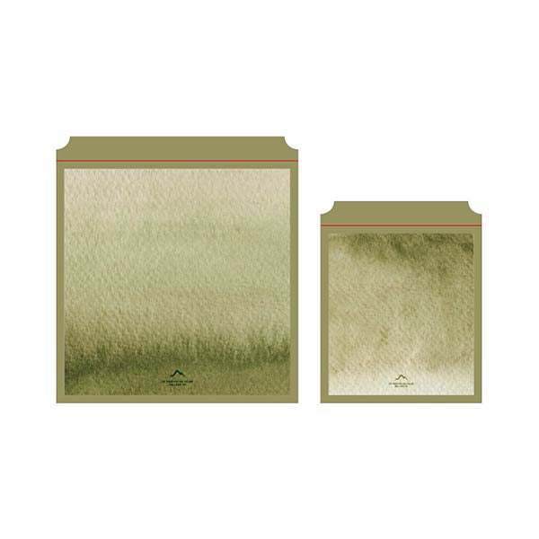 巾着袋 バッグインバッグ ビニール巾着バッグ レジャーポーチ S・M2個セット グラデーション 356256