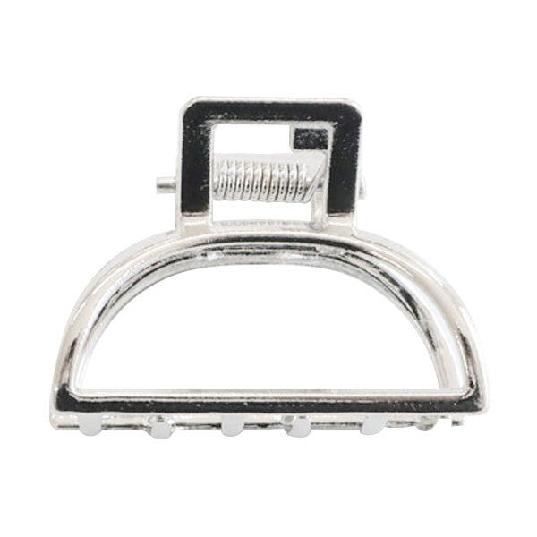 【OUTLET】バンスクリップ シルバー ミニ ヘアバンス ヘアクリップ 髪留め バンス/シルバー /BA-774 356606