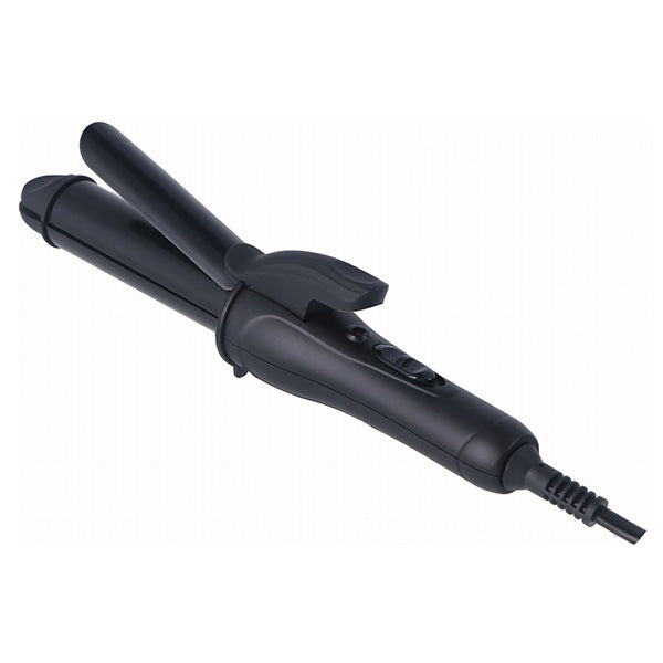 ヘアアイロン コンパクトヘアアイロン ヘアカーラー ストレートアイロン 2WAYヘアアイロン ブラック 356715