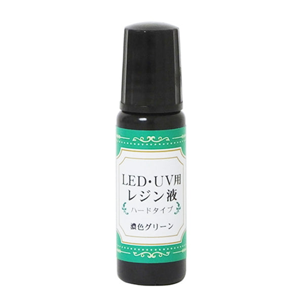 リッチカラーLED・UV用レジン液濃色グリーン4g 356722