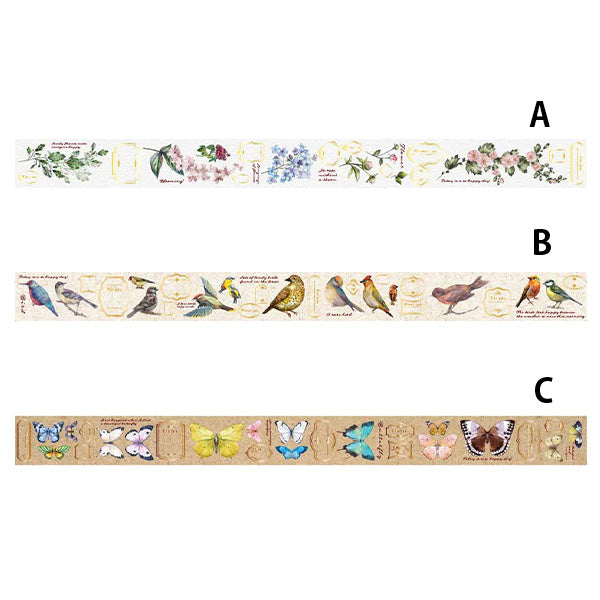 マスキングテープ マステ 30mm×1.5m ヴィンテージ標本 356843