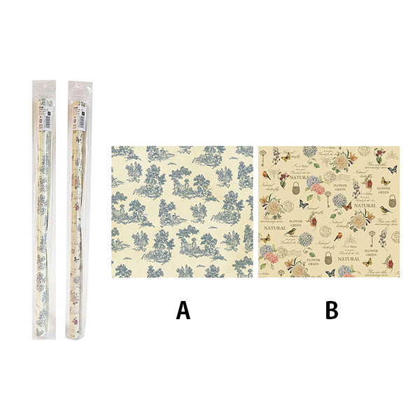 【OUTLET】包装紙 2P シャビーシック 356866