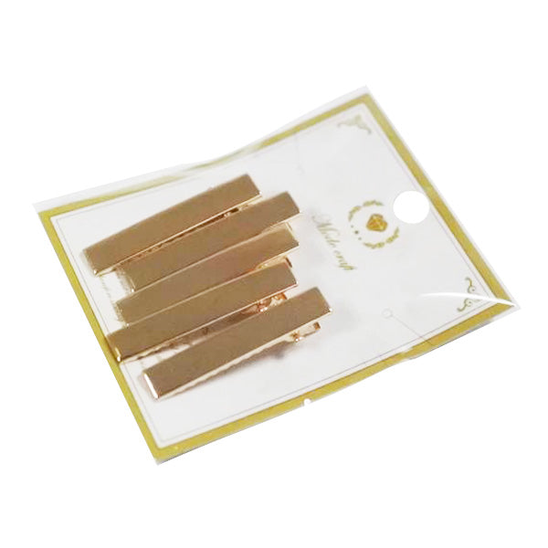 シェリ ヘアクリップ土台/小 5P 356919