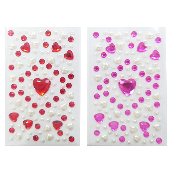 ビジューシールC 04 ハートミックス 357003