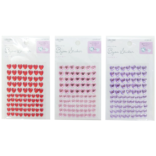 ビジューシールC 05 ハート 357004