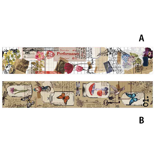【在庫限り】サテンリボン ヴィンテージ 30mm x 1.2m 357008