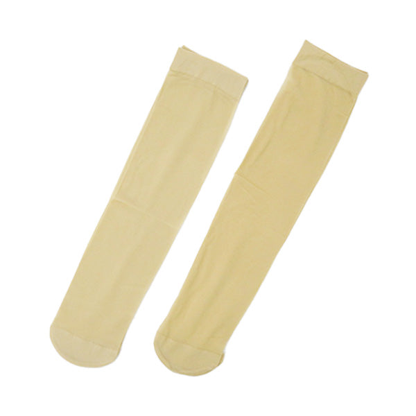 ショートストッキング ひざ丈 ひざ下 ストッキング 婦人ナイロンハイソックス ゆったり 2つ入 22-25cm WJ-723 357130