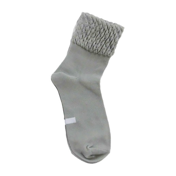 【OUTLET】靴下 ソックス レディース 女性 婦人 ゆったり 綿スニーカーソックス プードル スニーカーソックス 22-24cm 357134